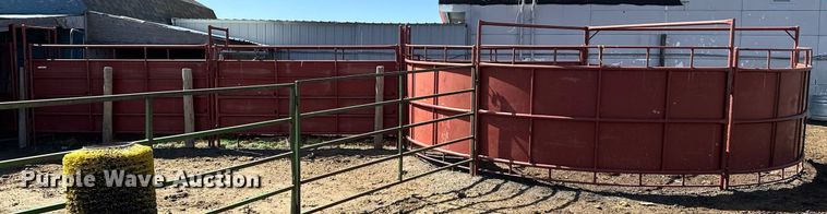 image for item IP9566 Livestock corral with palpation chute
