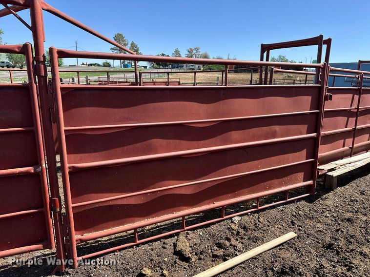 image for item IP9566 Livestock corral with palpation chute
