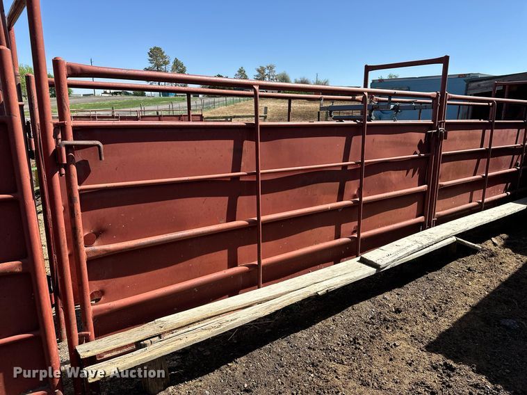 image for item IP9566 Livestock corral with palpation chute