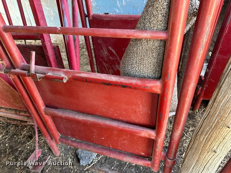 image for item IP9566 Livestock corral with palpation chute
