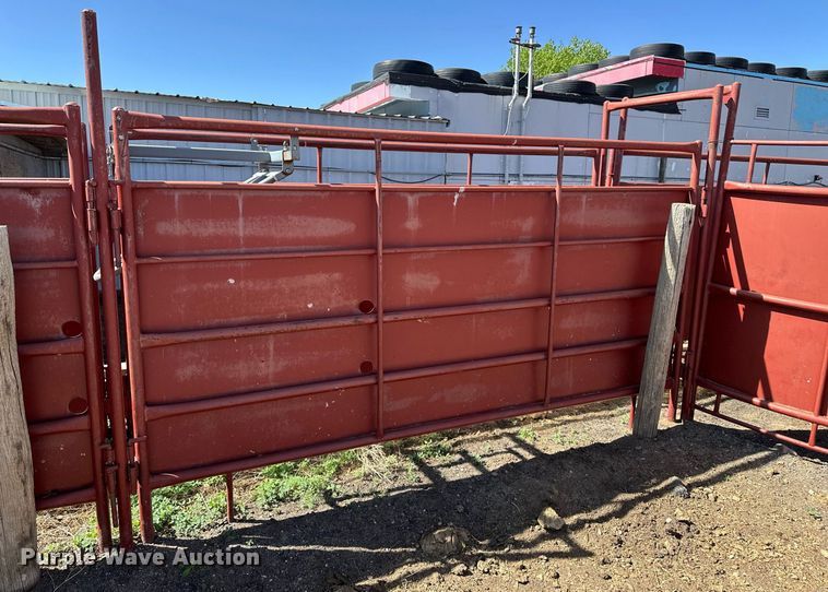 image for item IP9566 Livestock corral with palpation chute