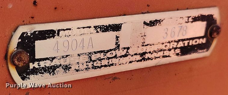 image for item IP9571 Krause 4904A double off-set disk