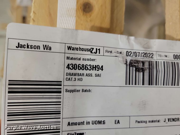 image for item NV9843 (25) Massey Ferguson draw bars