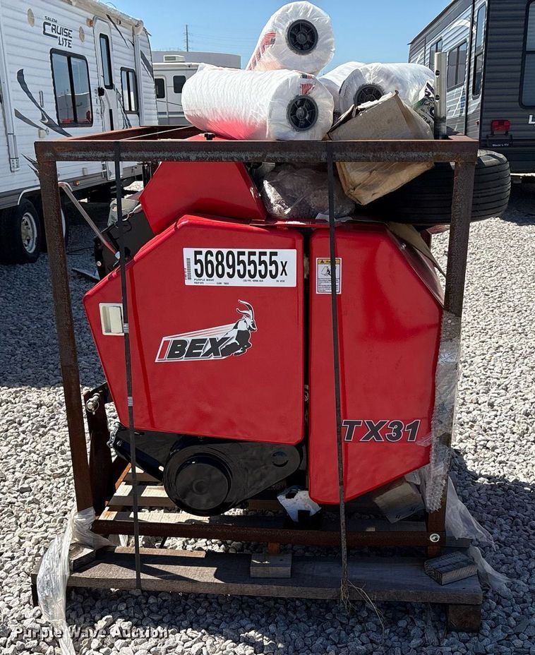 image for item YA0545 2022 IBEX TX31 round baler