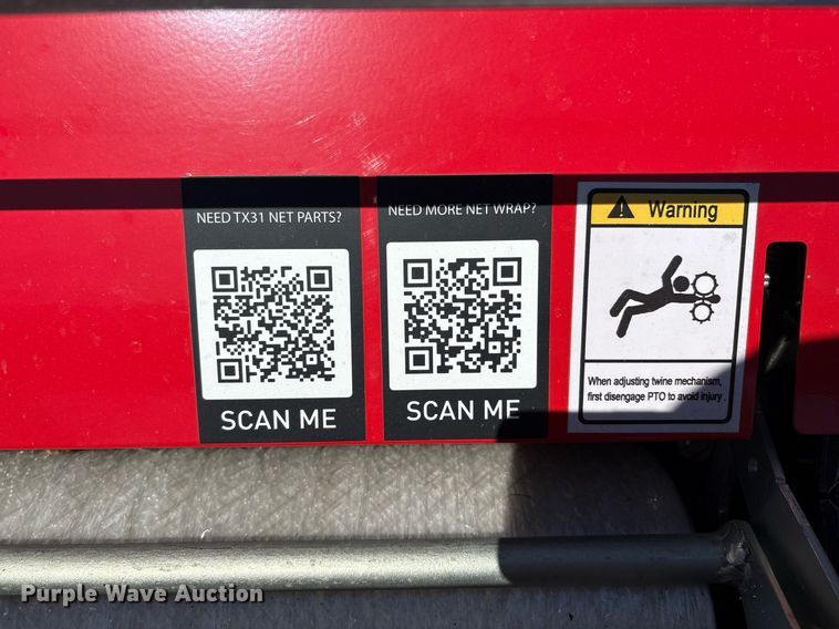 image for item YA0545 2022 IBEX TX31 round baler