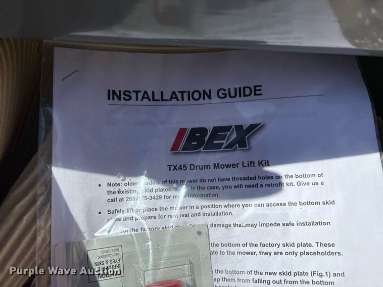 image for item YA0550 2024 IBEX TX45 drum mower