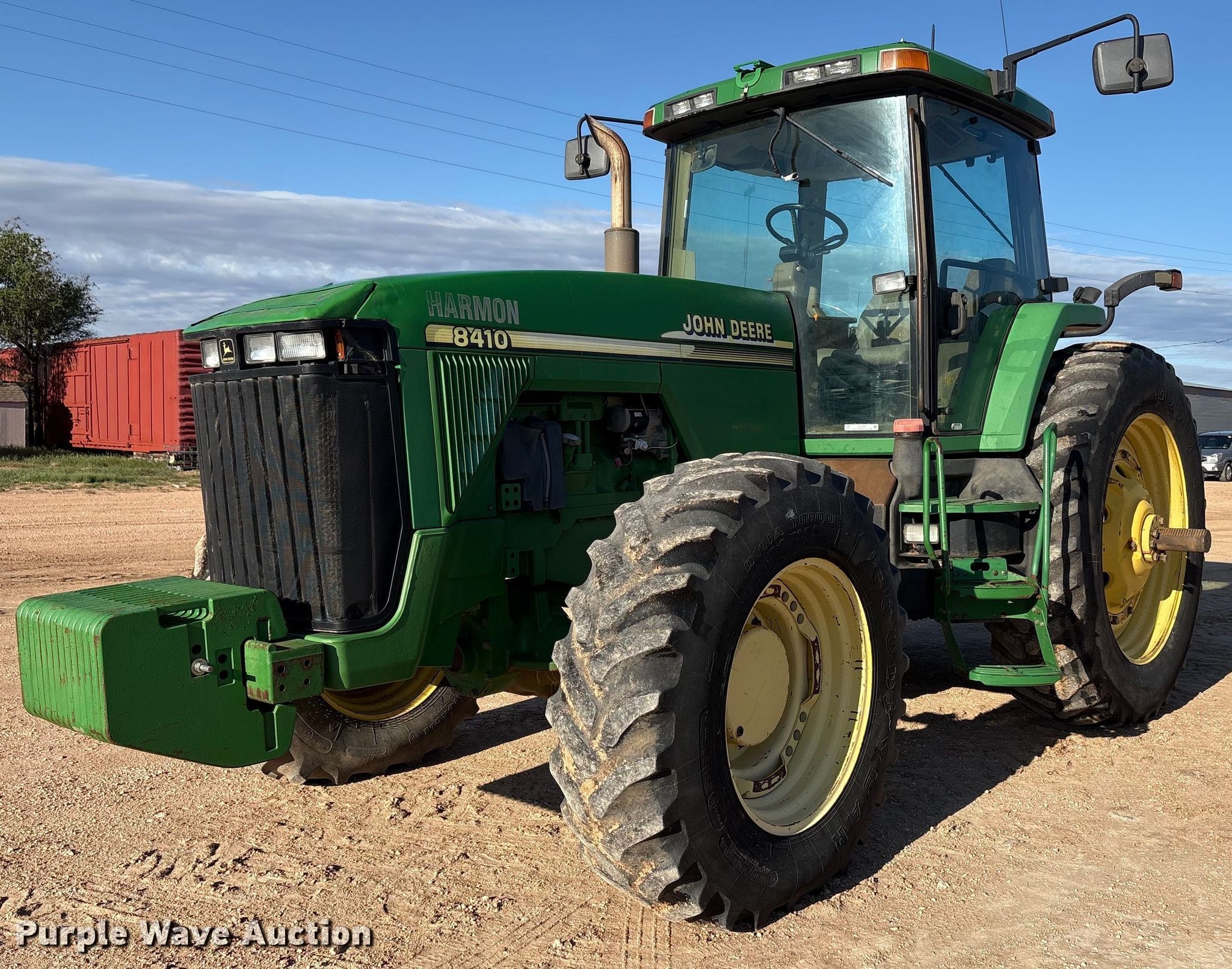 2001 John Deere 8410 MFWD tractor in Lubbock, TX | Item