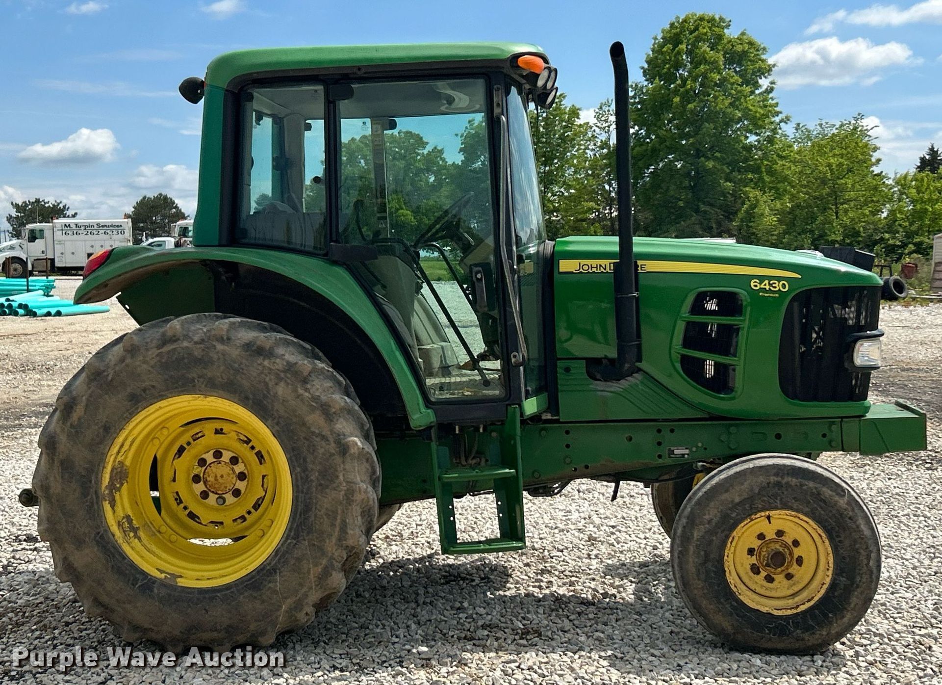 【AAKE】KNOW ★ HALF T (4color!) 2004 John Deere 6420 tractor in Okemah, OK | Item EJ8397