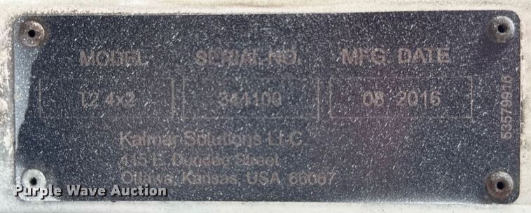 image for item DH9949 2017 Kalmar Ottawa T2 yard truck