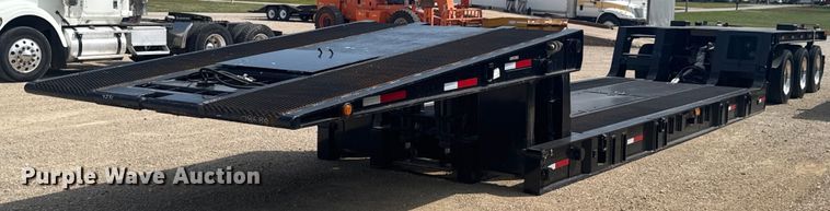 image for item DO0831 2018 Kalyn lowboy equipment trailer