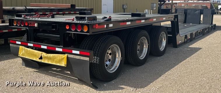 image for item DO0831 2018 Kalyn lowboy equipment trailer
