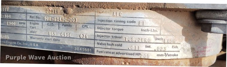 image for item DP4931 1986 Freightliner Conventional semi truck