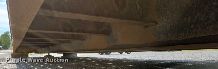 image for item DP6375 1993 Witzco Trailers Inc. RG-35 lowboy equipment trailer