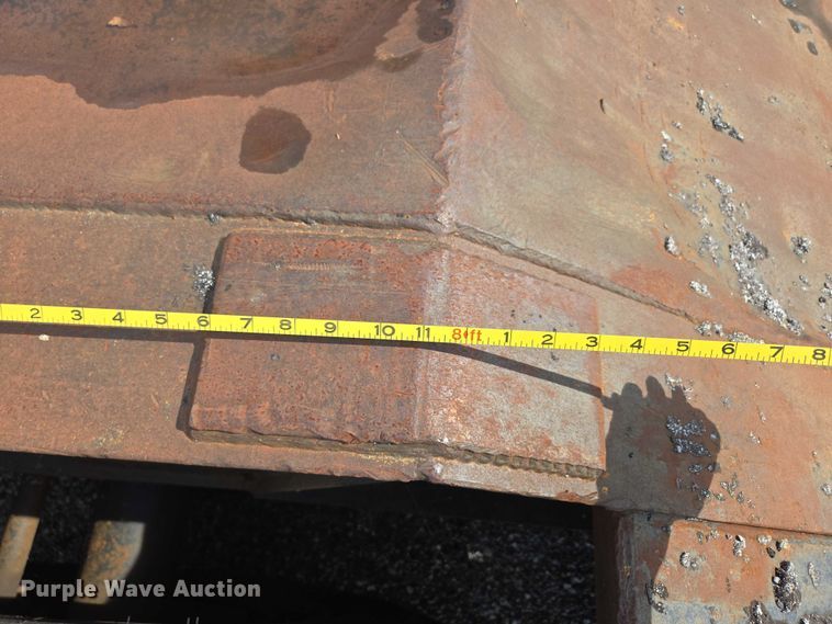 image for item DP6375 1993 Witzco Trailers Inc. RG-35 lowboy equipment trailer