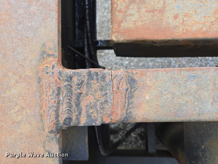 image for item DP6375 1993 Witzco Trailers Inc. RG-35 lowboy equipment trailer