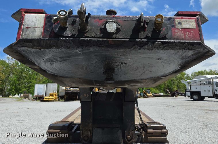 image for item DP6376 2002 Trail King TK110HDG lowboy equipment trailer