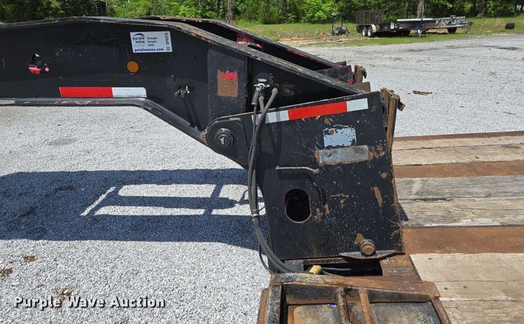 image for item DP6376 2002 Trail King TK110HDG lowboy equipment trailer
