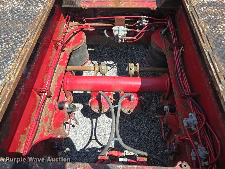 image for item DP6376 2002 Trail King TK110HDG lowboy equipment trailer