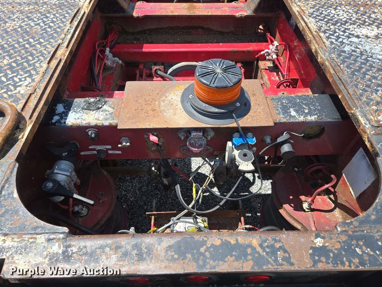 image for item DP6376 2002 Trail King TK110HDG lowboy equipment trailer