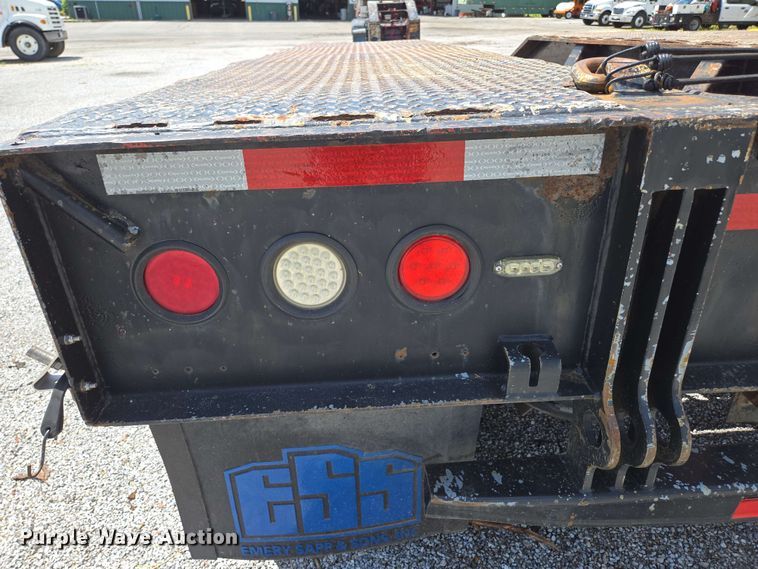 image for item DP6376 2002 Trail King TK110HDG lowboy equipment trailer