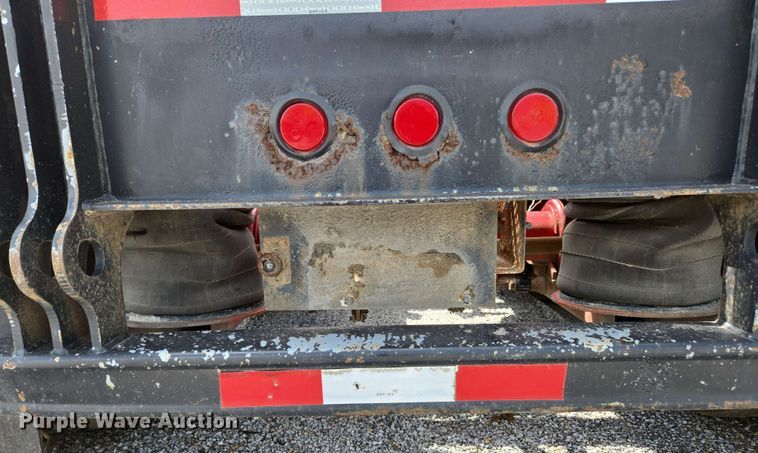 image for item DP6376 2002 Trail King TK110HDG lowboy equipment trailer