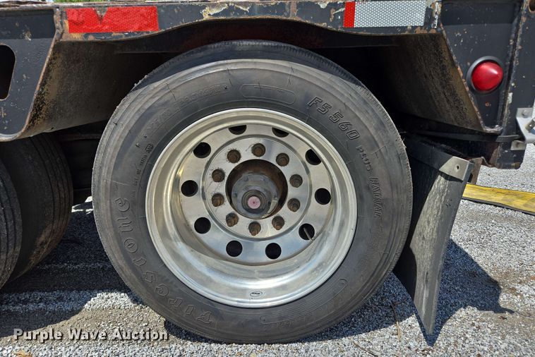 image for item DP6376 2002 Trail King TK110HDG lowboy equipment trailer