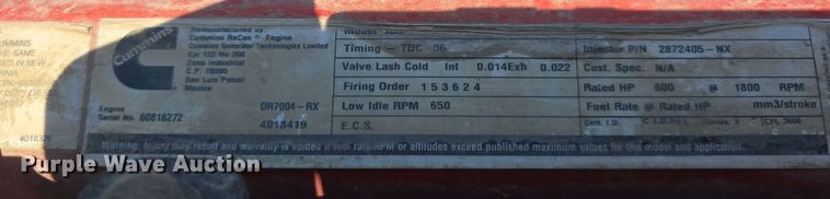 image for item DT6840 2012 Kenworth W900 semi truck