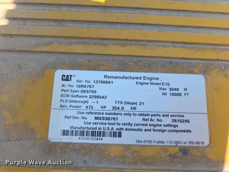 image for item DT6843 2007 Peterbilt 379 semi truck