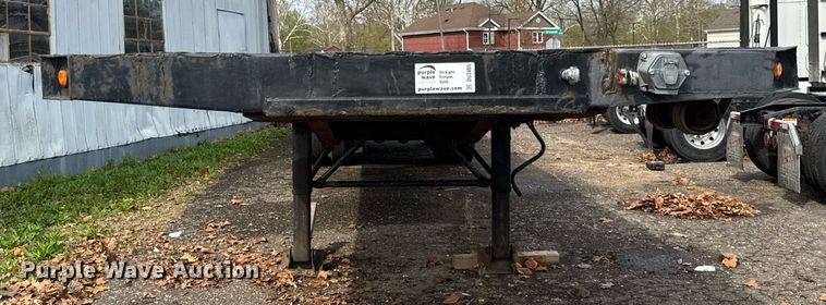 image for item DU3465 1996 Wabash Nation flatbed trailer
