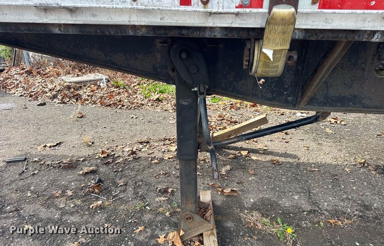 image for item DU3465 1996 Wabash Nation flatbed trailer