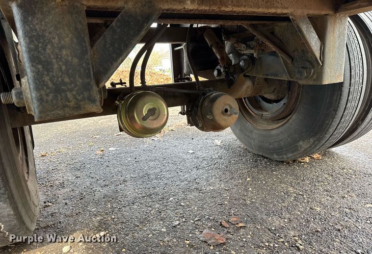 image for item DU3465 1996 Wabash Nation flatbed trailer