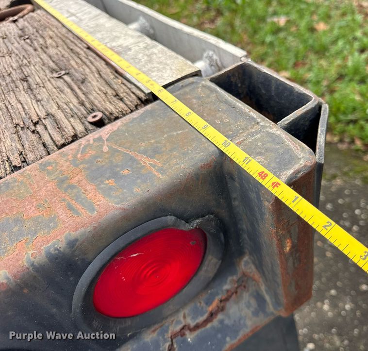 image for item DU3465 1996 Wabash Nation flatbed trailer