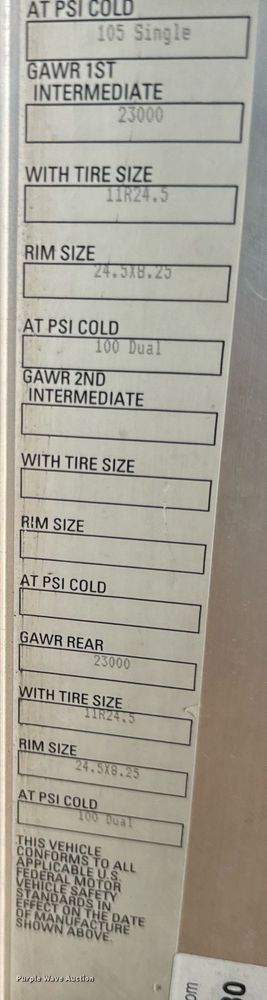 image for item DV1822 2008 Kenworth T800B semi truck