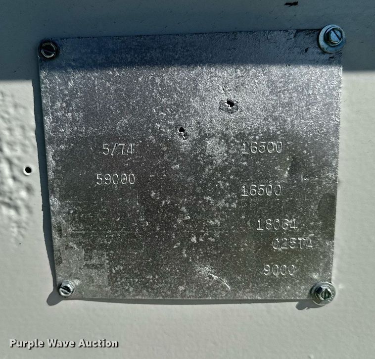 image for item DV2624 1974 Hyster Corporations  C25TA equipment trailer