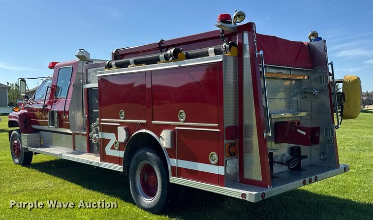 image for item DV2625 1996 GMC TopKick C5500 pumper fire truck