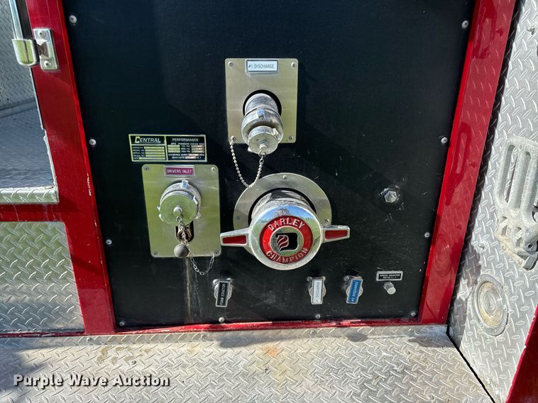 image for item DV2625 1996 GMC TopKick C5500 pumper fire truck