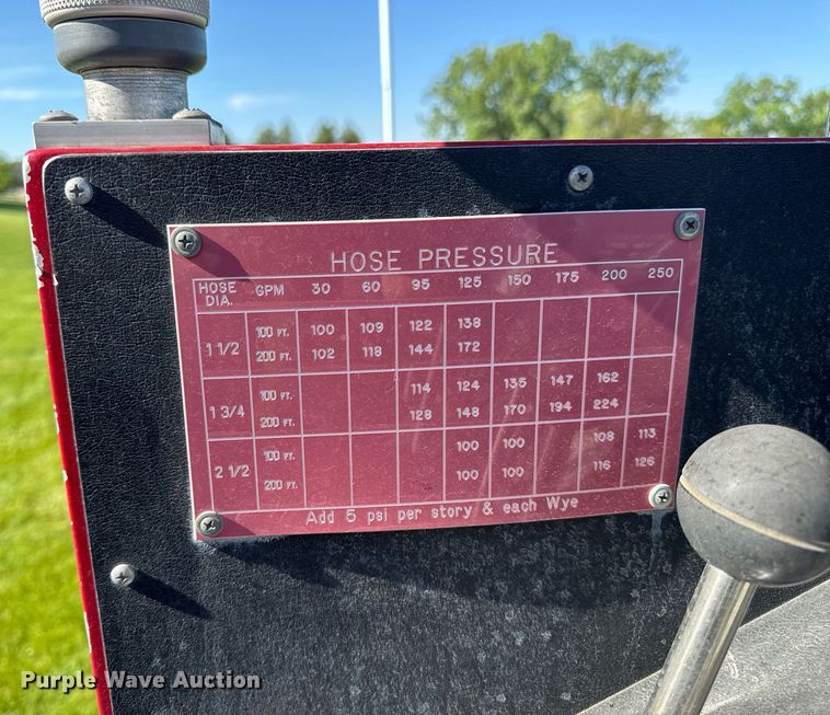 image for item DV2625 1996 GMC TopKick C5500 pumper fire truck