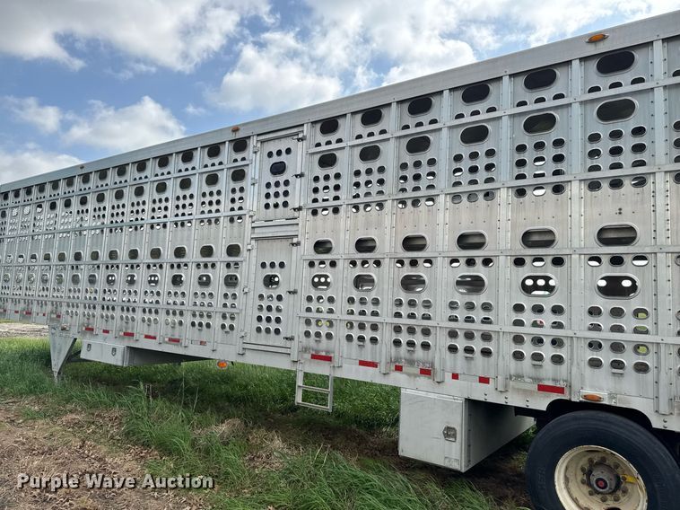 image for item DV2637 2008 EBY livestock trailer