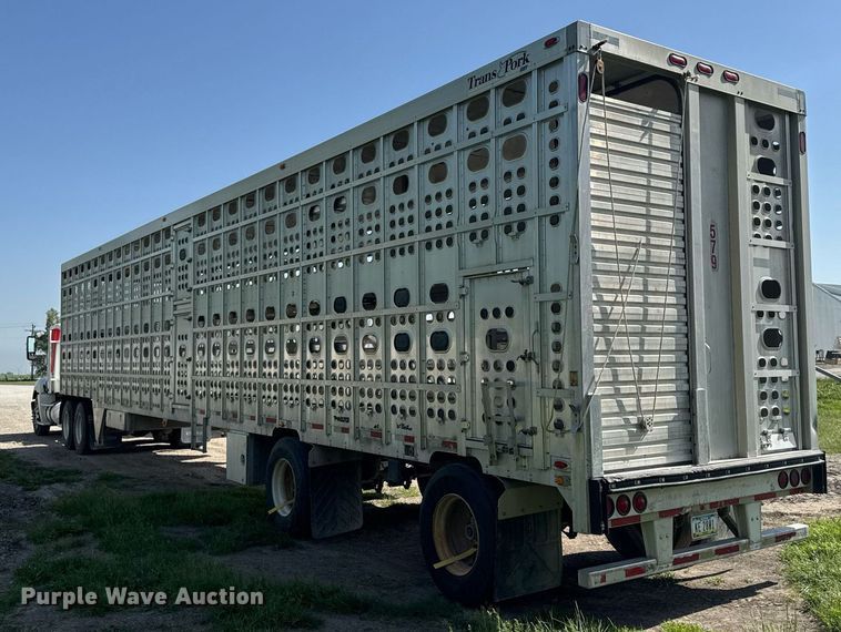 image for item DV2638 2008 EBY livestock trailer