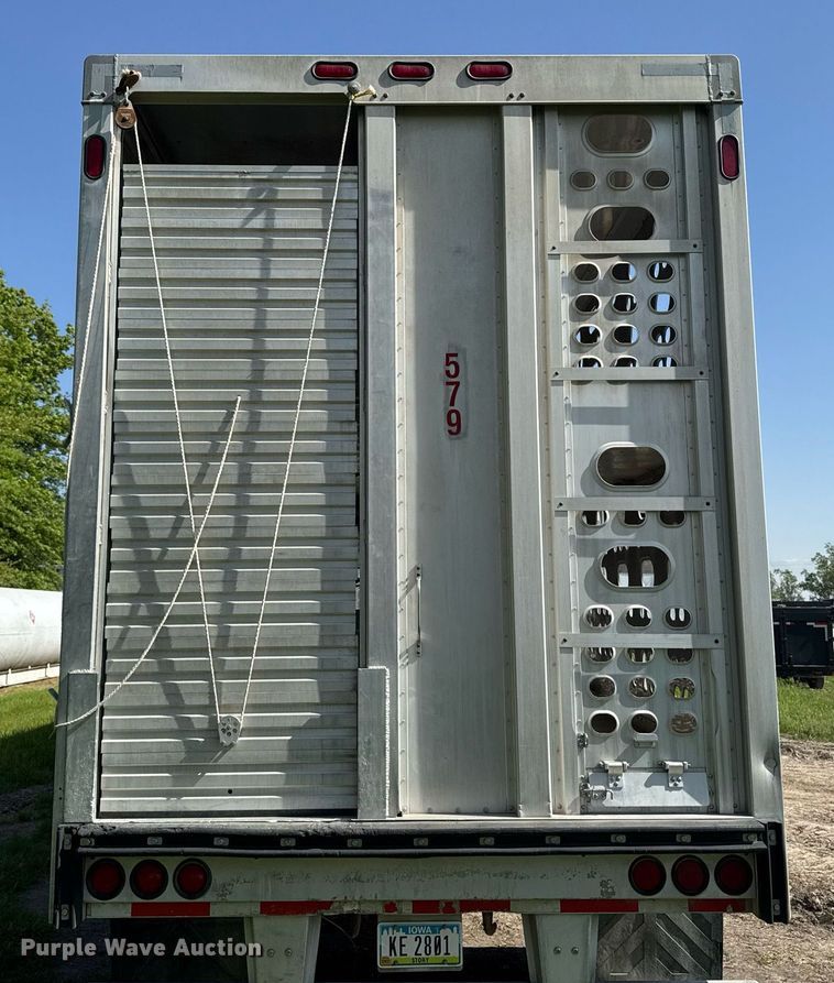 image for item DV2638 2008 EBY livestock trailer