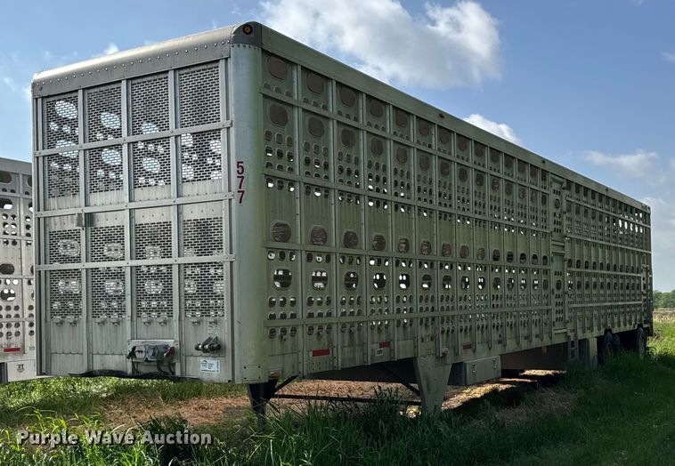 image for item DV2639 2008 EBY livestock trailer