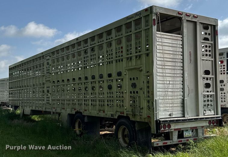 image for item DV2639 2008 EBY livestock trailer