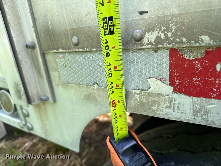 image for item DV2639 2008 EBY livestock trailer