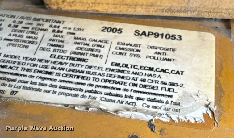 image for item DW1949 2006 Ford F750 Super Duty truck cab and chassis