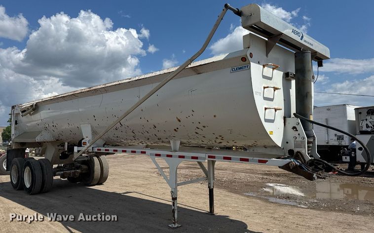 image for item DX8962 2015 Clement Rockstar Plus end dump trailer