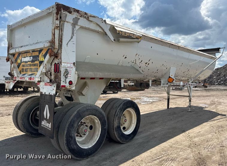 image for item DX8962 2015 Clement Rockstar Plus end dump trailer