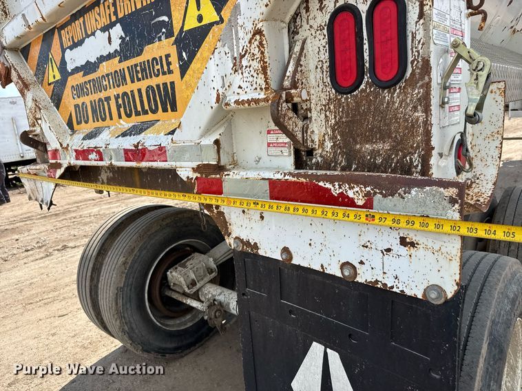 image for item DX8962 2015 Clement Rockstar Plus end dump trailer