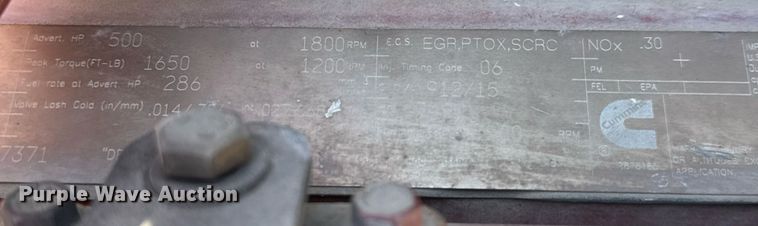 image for item DX8994 2011 Kenworth T800 semi truck