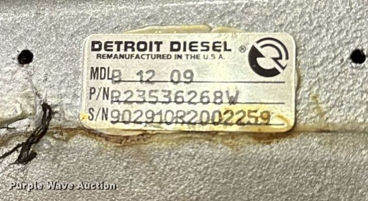 image for item DZ4133 Mercedes Benz  MBE 906 engine