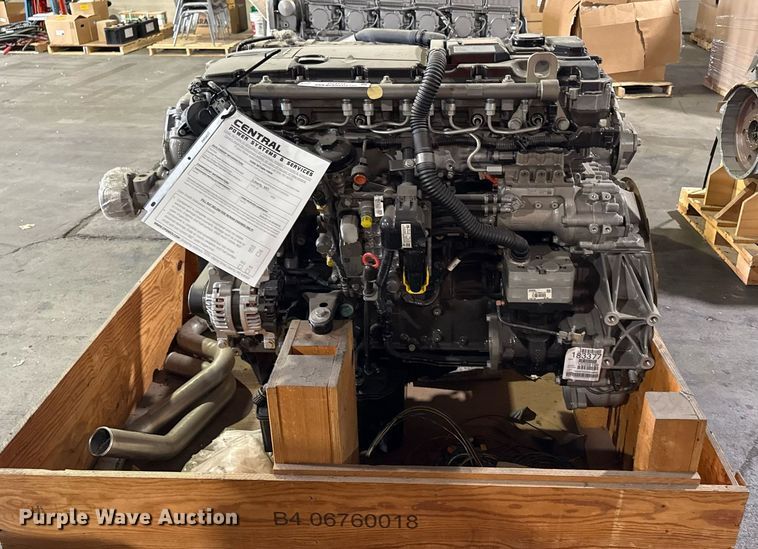 image for item DZ4134 Mercedes Benz  MBE 936LA engine